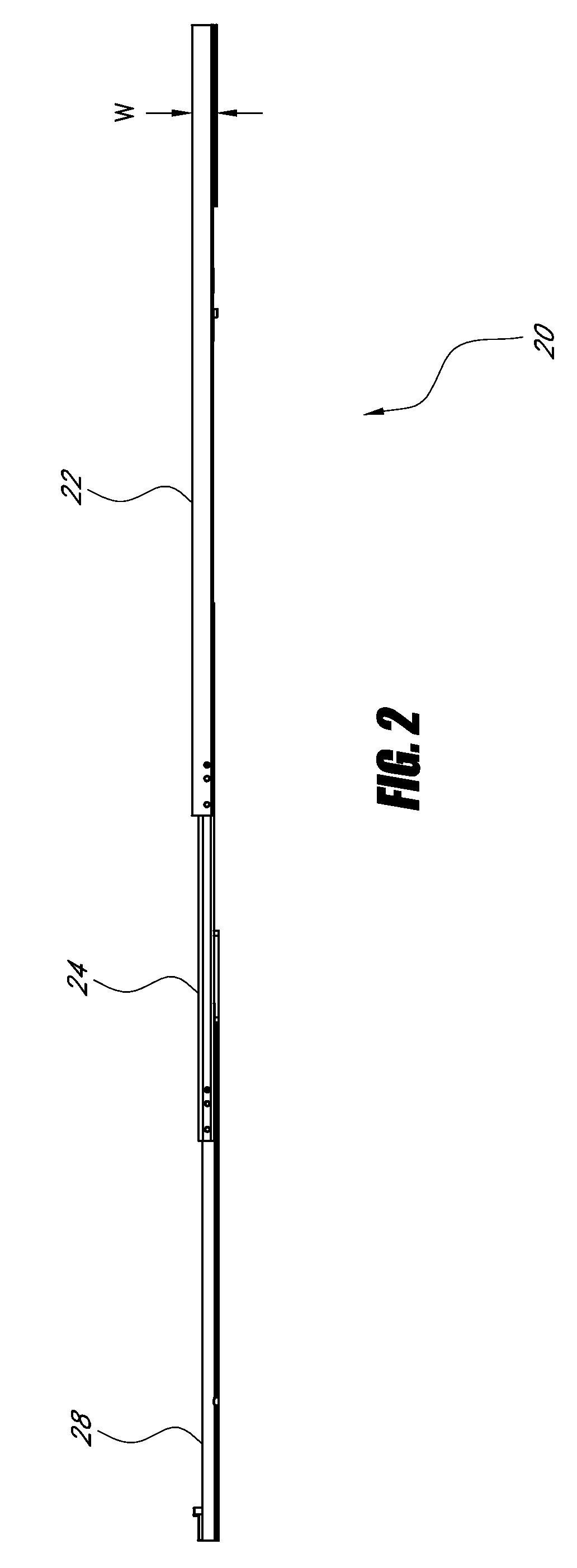 Self-closing slide assembly with dampening mechanism