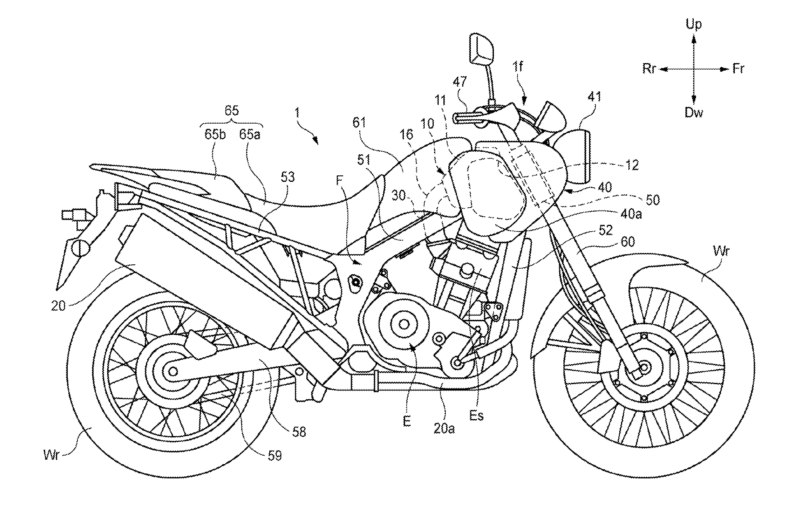 Straddle type vehicle