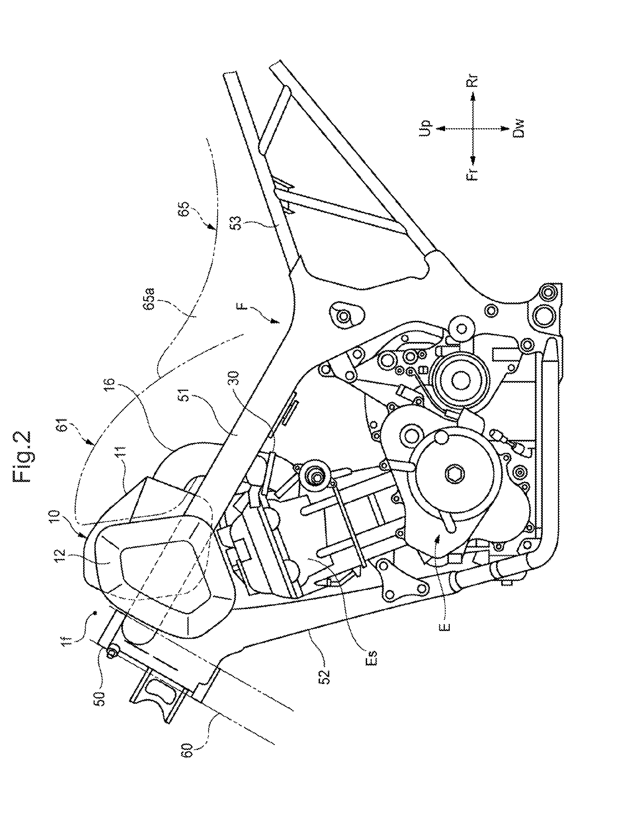 Straddle type vehicle