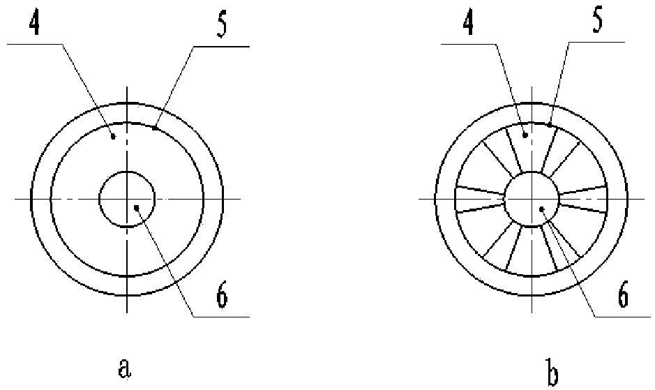 Centering noncontact axial force loading device and method