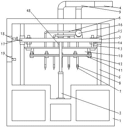 Block injection molding equipment and injection molding method thereof