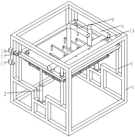 Block injection molding equipment and injection molding method thereof