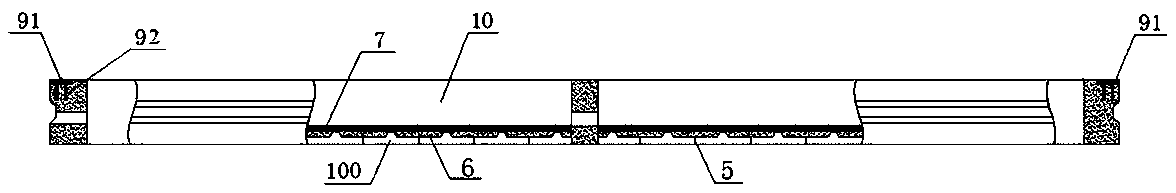 A high-efficiency thermal mold table for pc components integrating dry and wet heat maintenance