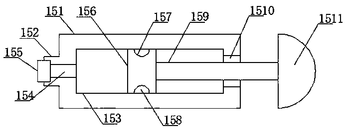 Turbine suction device for sand dredging ship