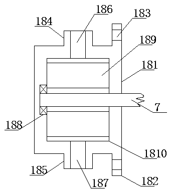 Turbine suction device for sand dredging ship