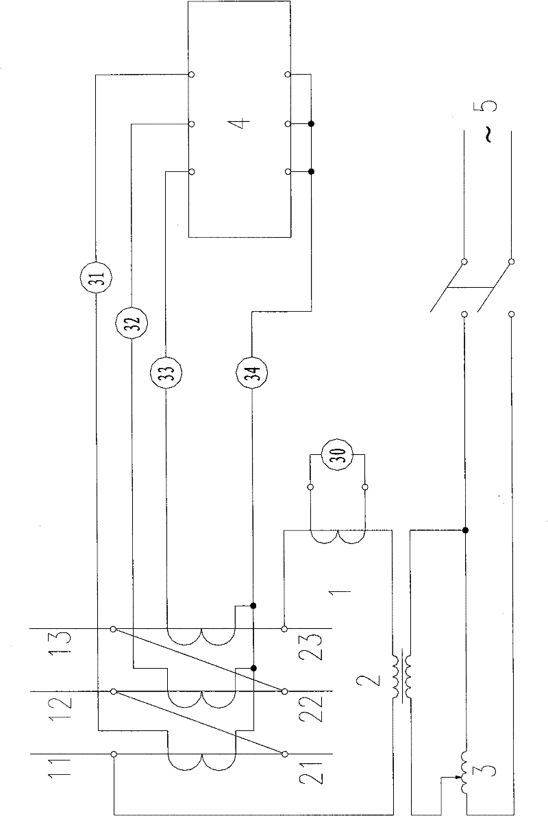 Electric debugging method of dry-quenching power distribution system