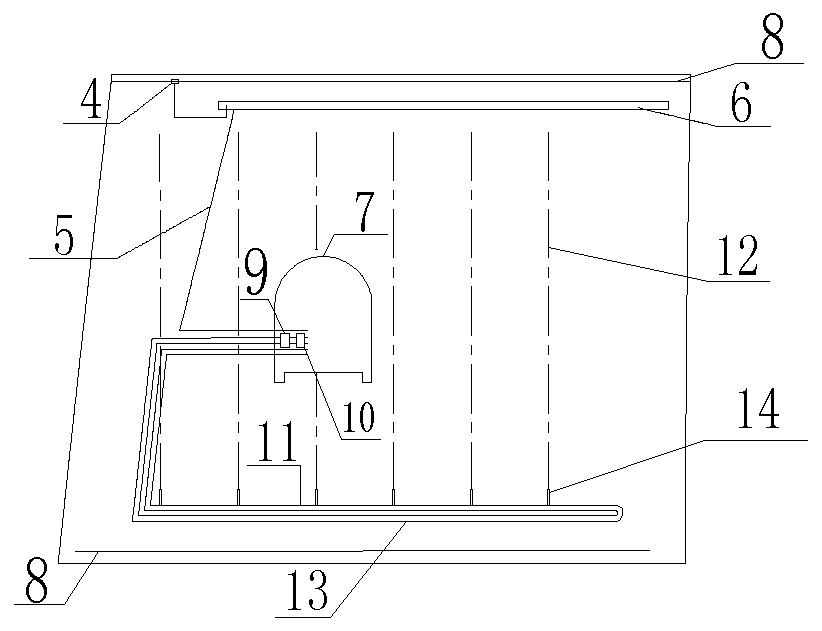 Cross joint grouting pipeline of concrete arch dam or gravity-type arch dam and manufacturing method of cross joint grouting pipeline