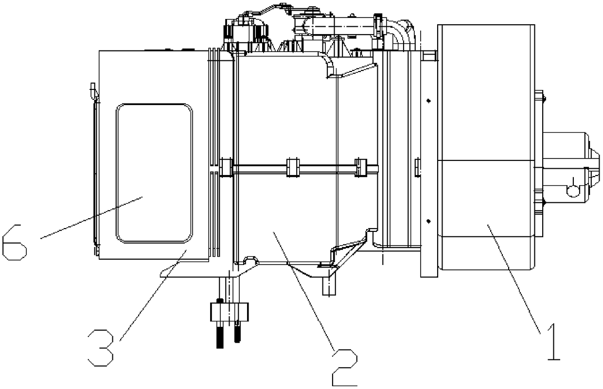 Universal vehicle heating ventilation air conditioning (HVAC) of three-compartment structure and control method thereof