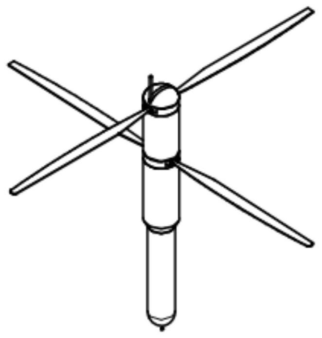 A foldable coaxial anti-propeller unmanned aerial vehicle and strike method