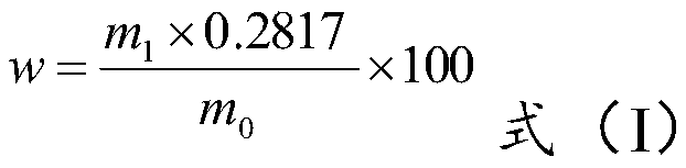 A method for measuring selenium content in crude selenium