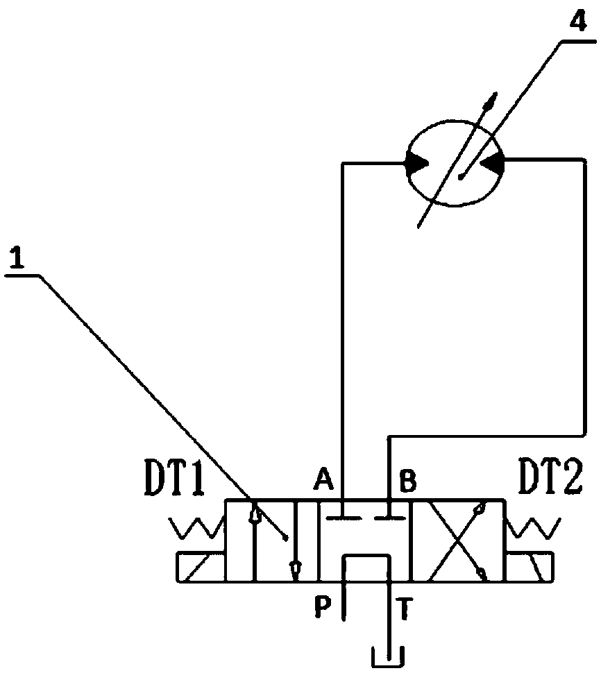 Hydraulic control system for horizontal directional drilling machine