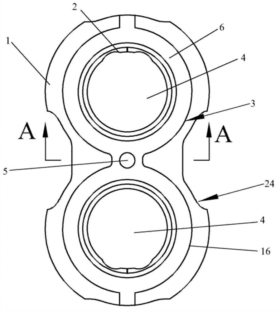 Bidirectional gear oil pump or motor provided with full-hydraulic floating packingless bidirectional shaft sleeves