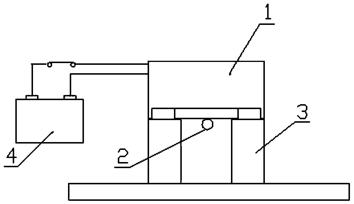 Calibration device and method for gis/gil partial discharge diagnosis