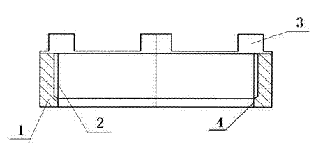 Precision forging plastic molding process for internal toothed rings of planetary speed reducers