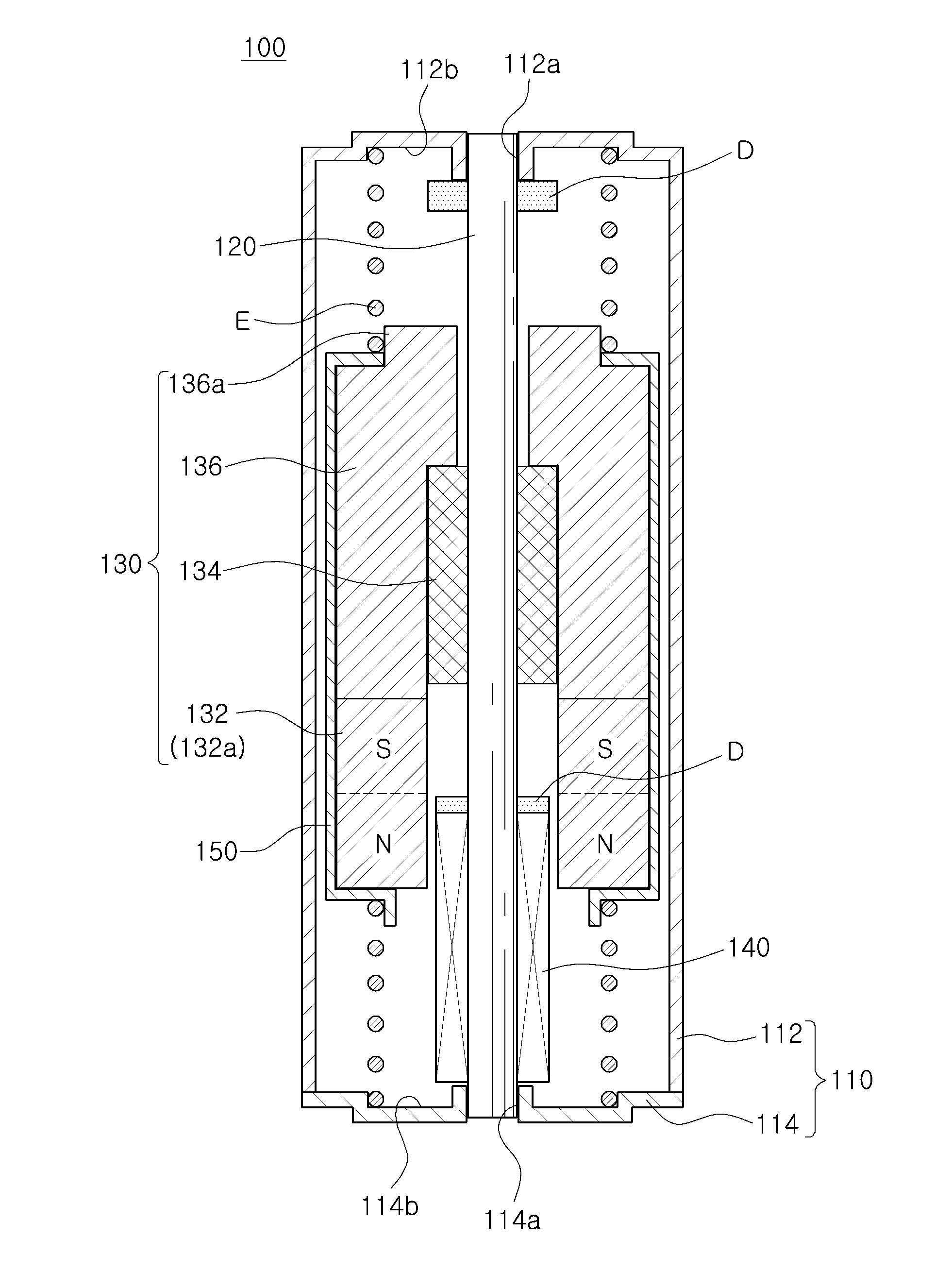 Vibrator and electronic device including the same