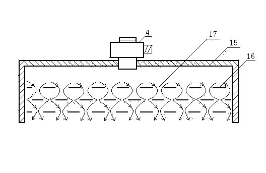Parallel motion high-low pressure power device and application thereof