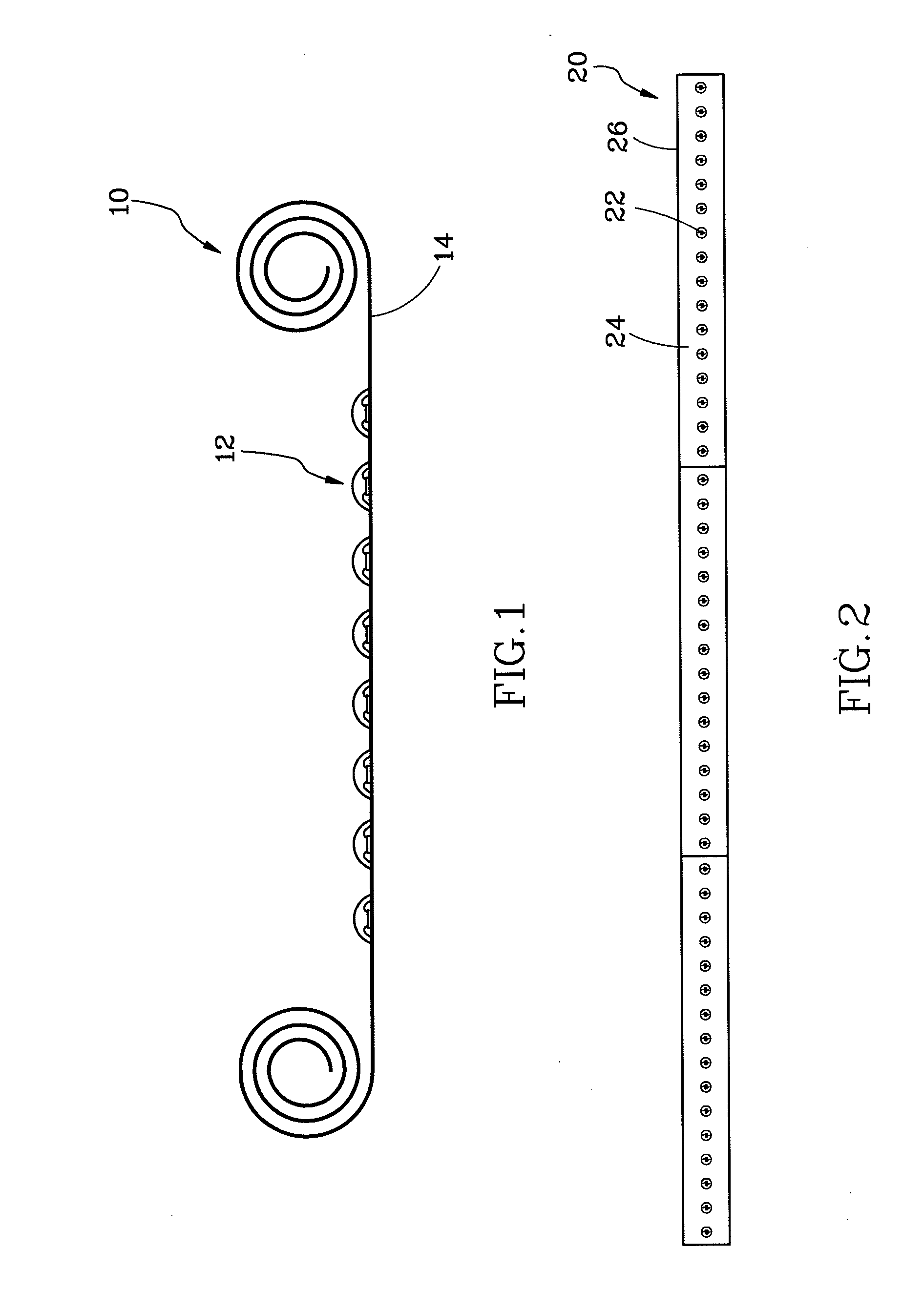 LED lamp strip and manufacturing process thereof