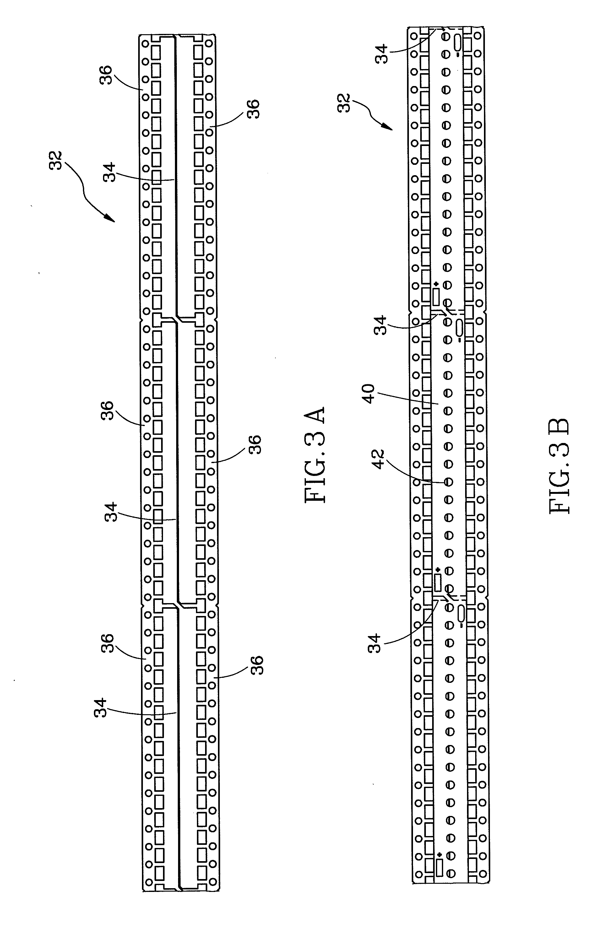 LED lamp strip and manufacturing process thereof