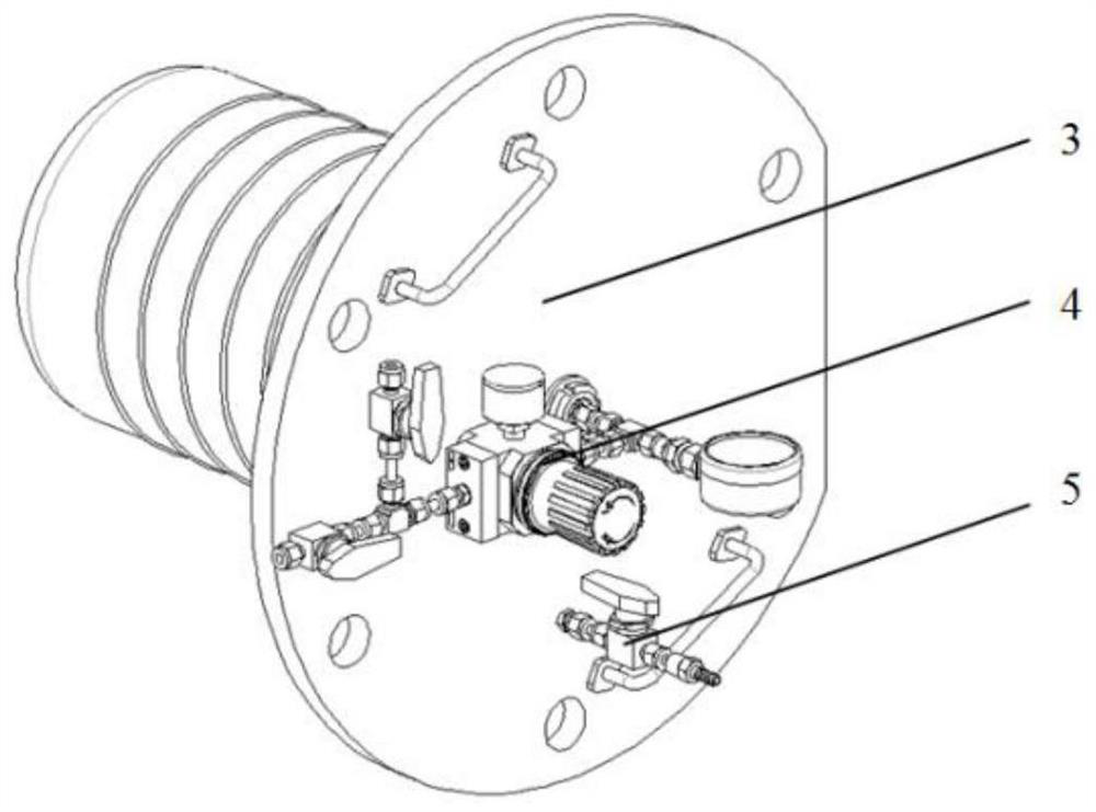 Air bag plugging device for explosion valve maintenance