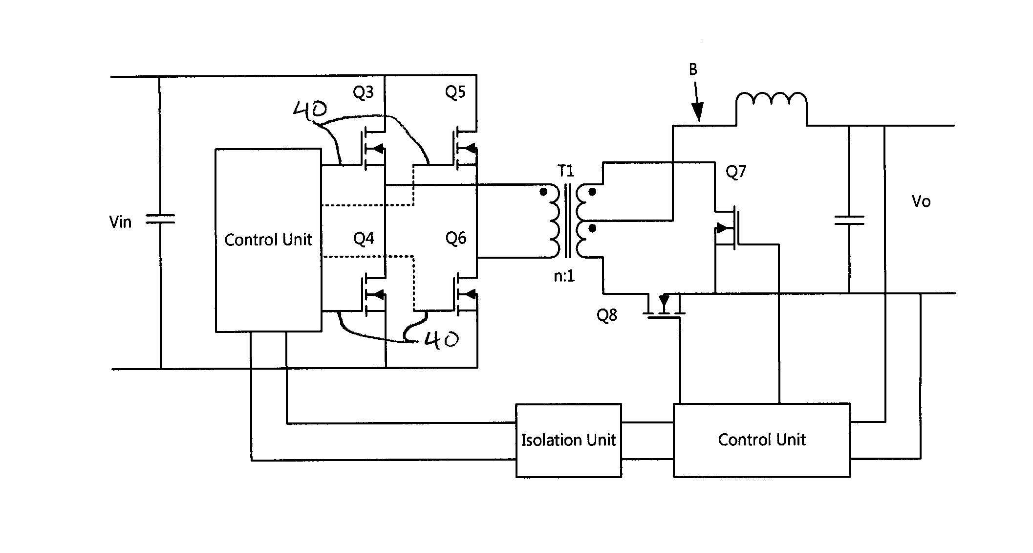 Duty cycle balance module for switch mode power converter