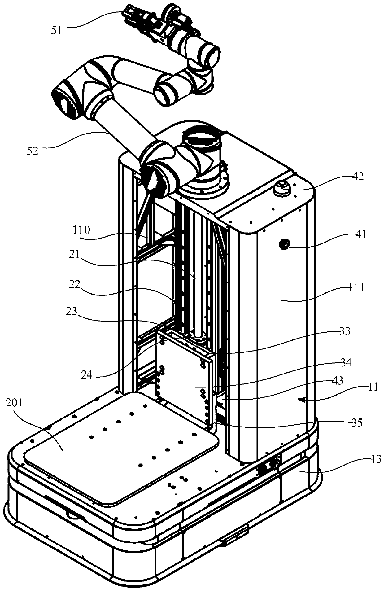 Conveying device and automatic production line