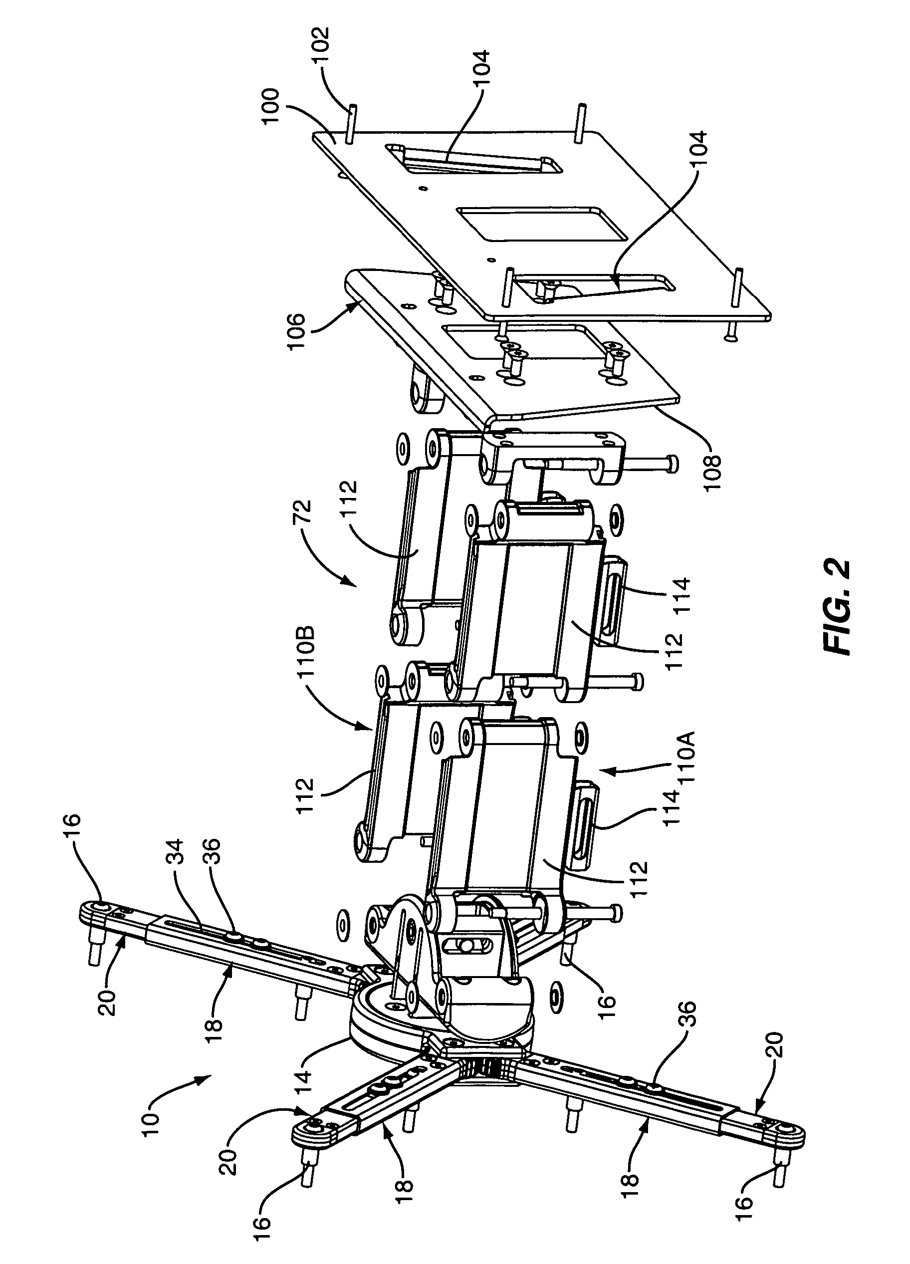 Universal mounting system for a flat panel display