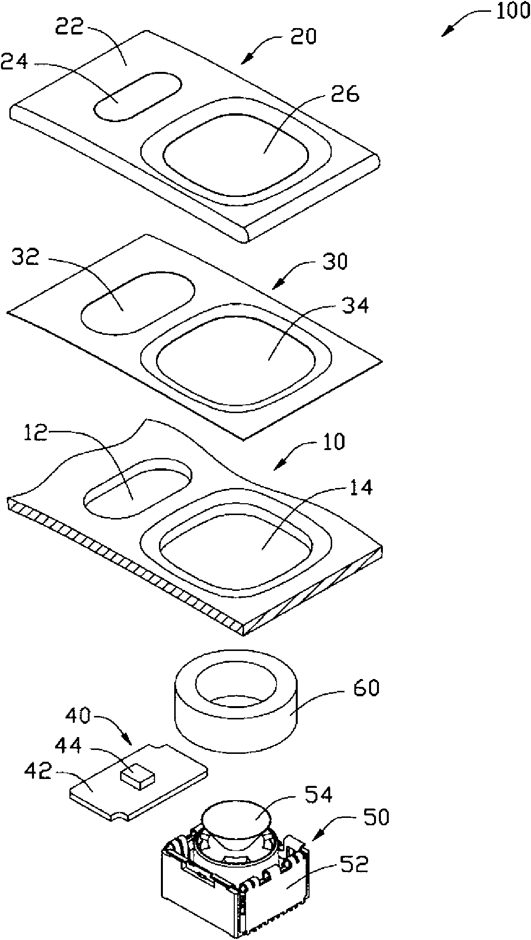 Window and portable electronic device using same