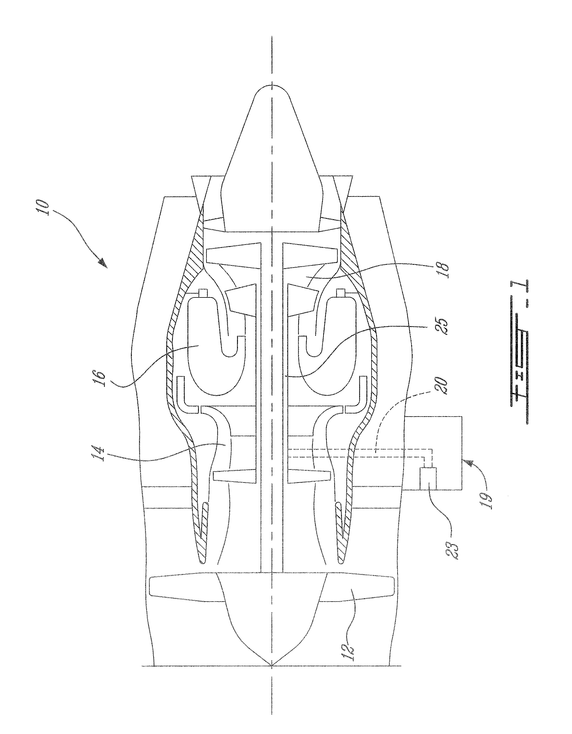 Torque transmission for an aircraft engine