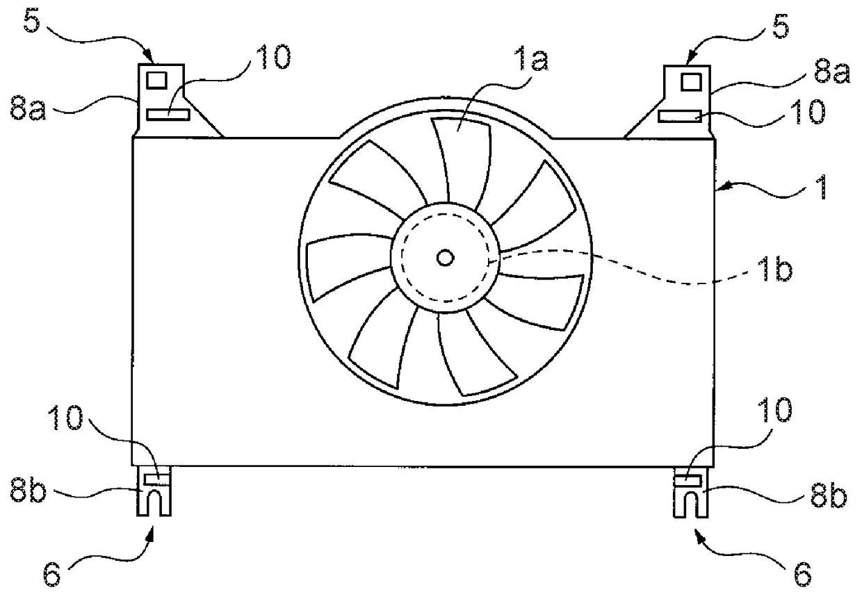 Vehicle cooling device