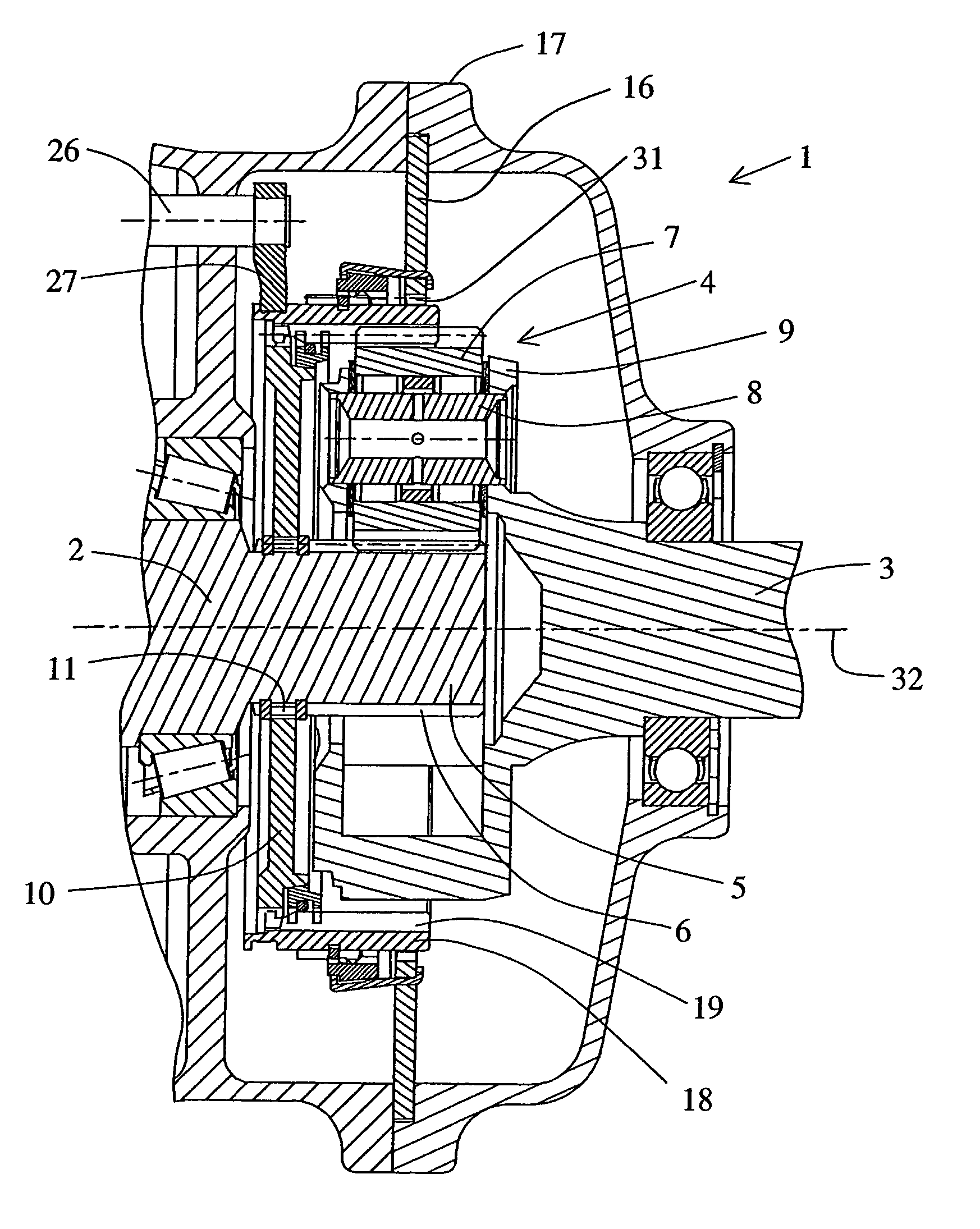 Gearbox for motor vehicles