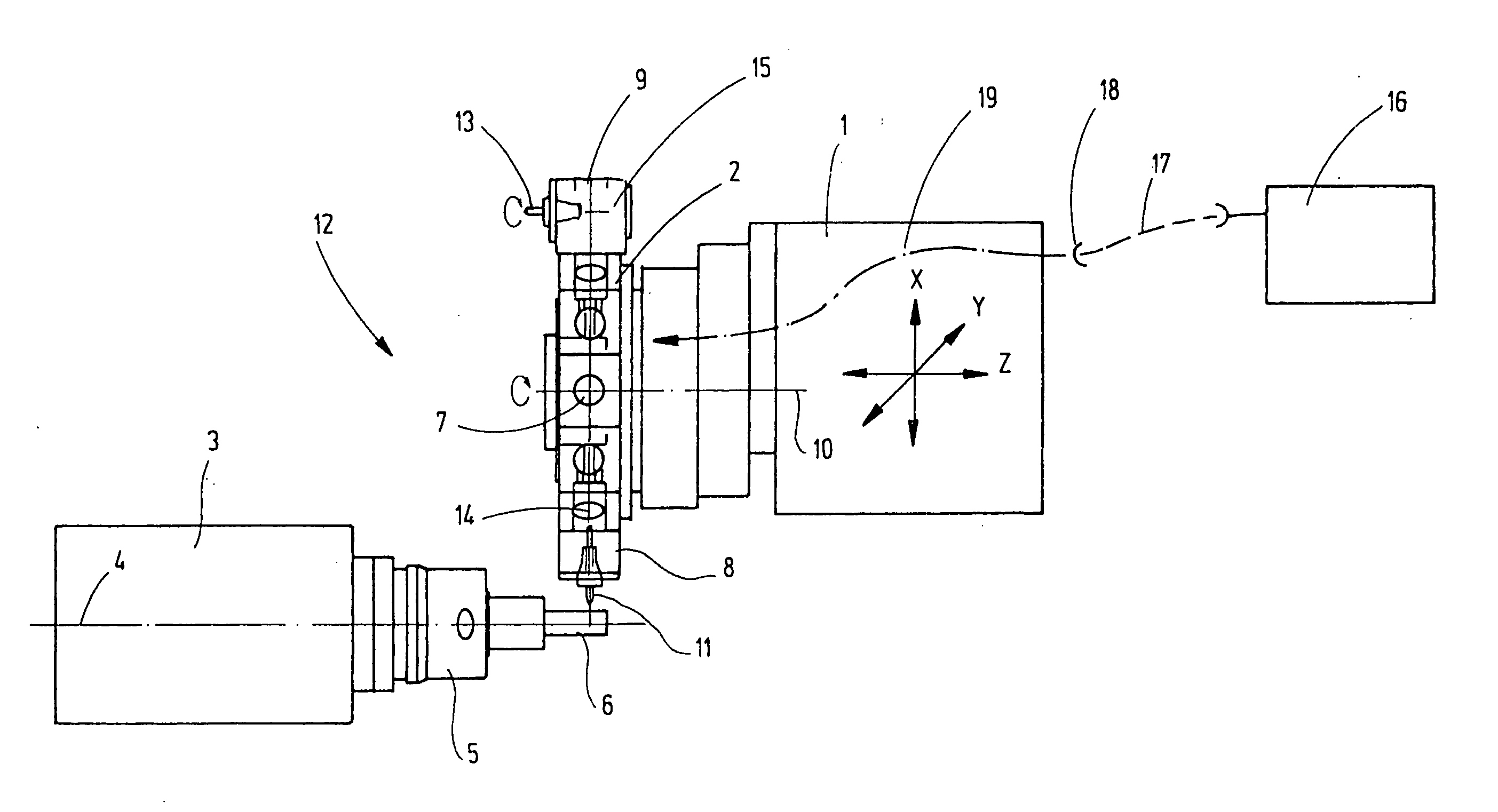 Method and device for lubricating bearing positions, especially in machine tools or their parts