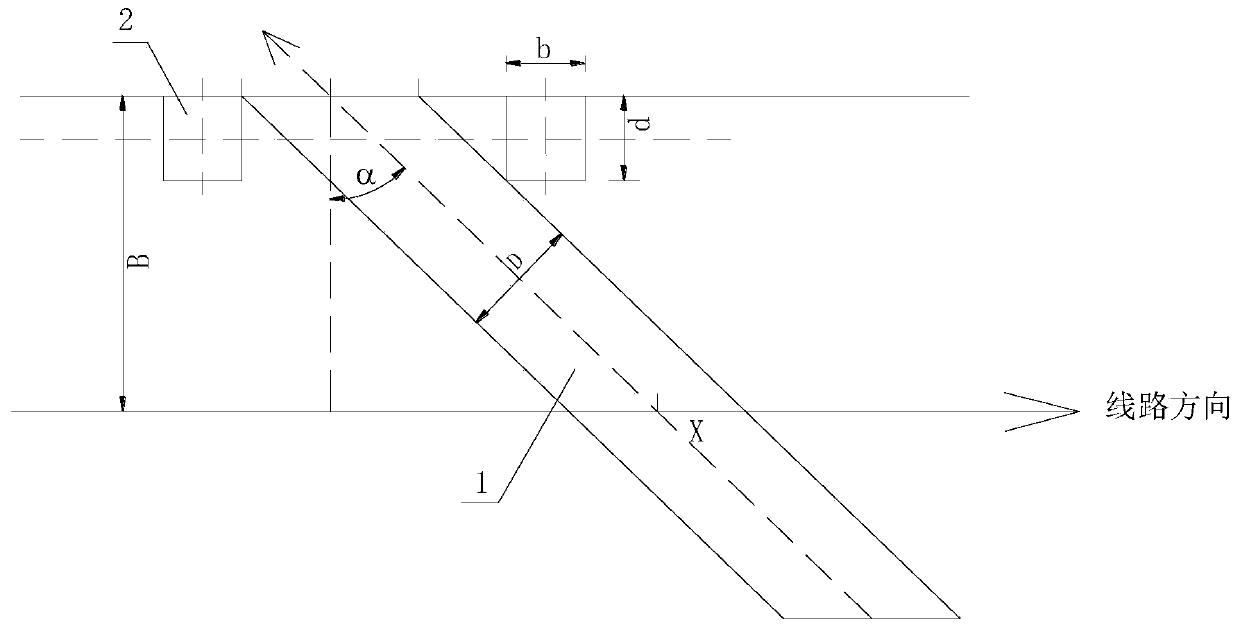 A combination layout method of pile plate retaining wall and culvert