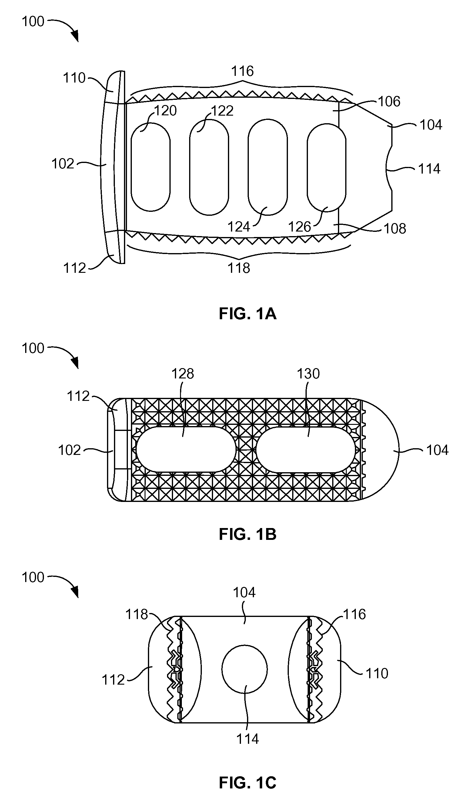 Flanged interbody device