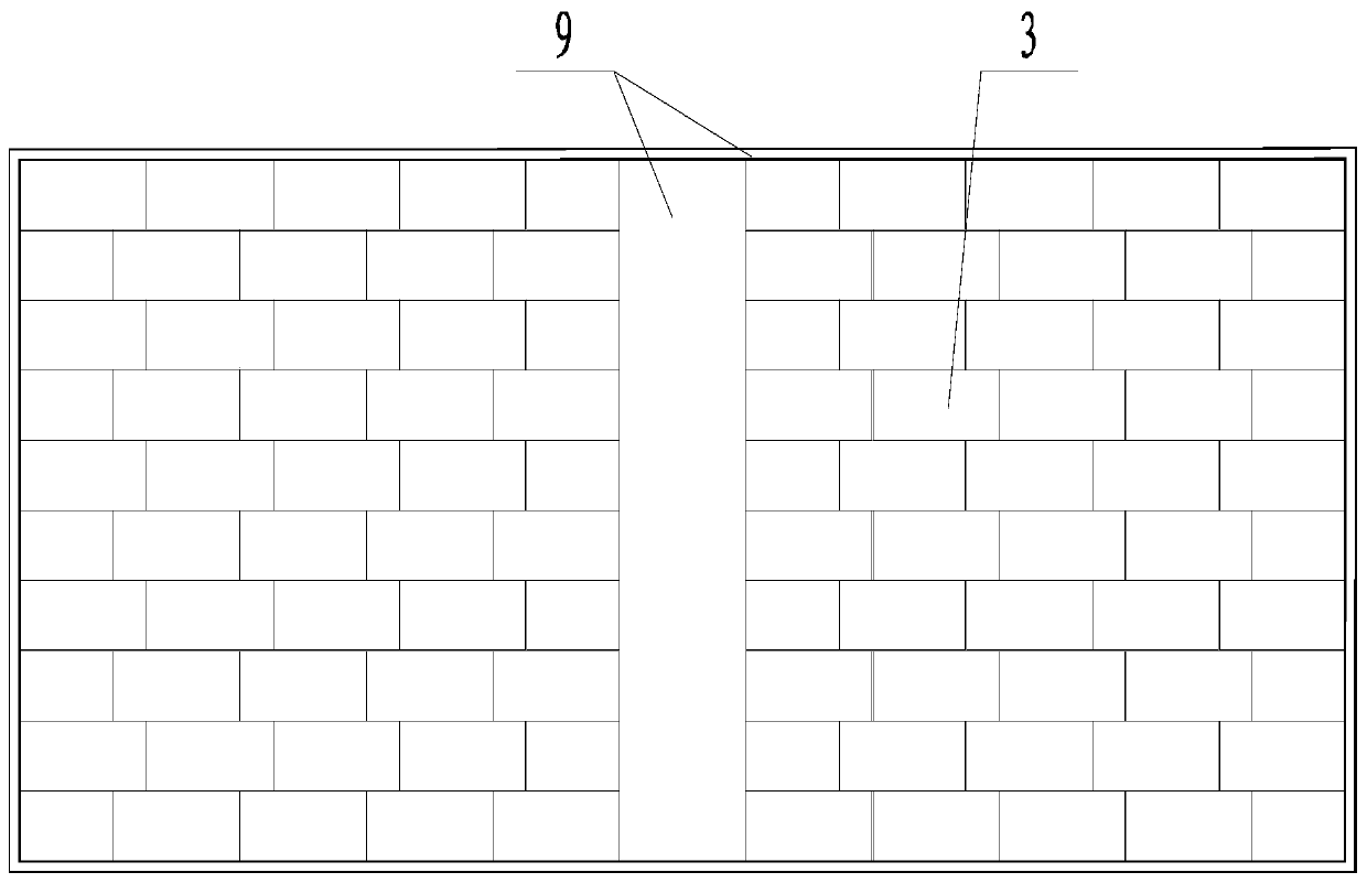 Assembled parking lot and paving method thereof