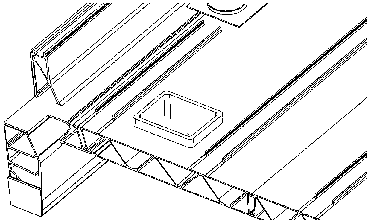 Manufacturing method of subway vehicle chassis