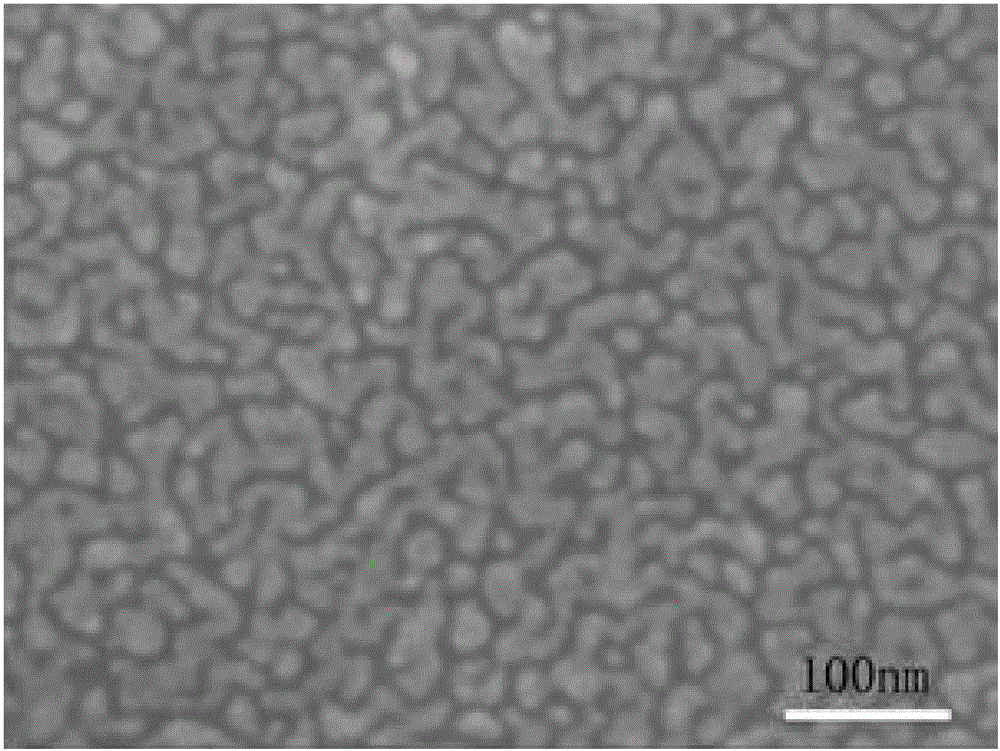 Palladium-silver nano-film hydrogen-sensitive element and manufacturing method