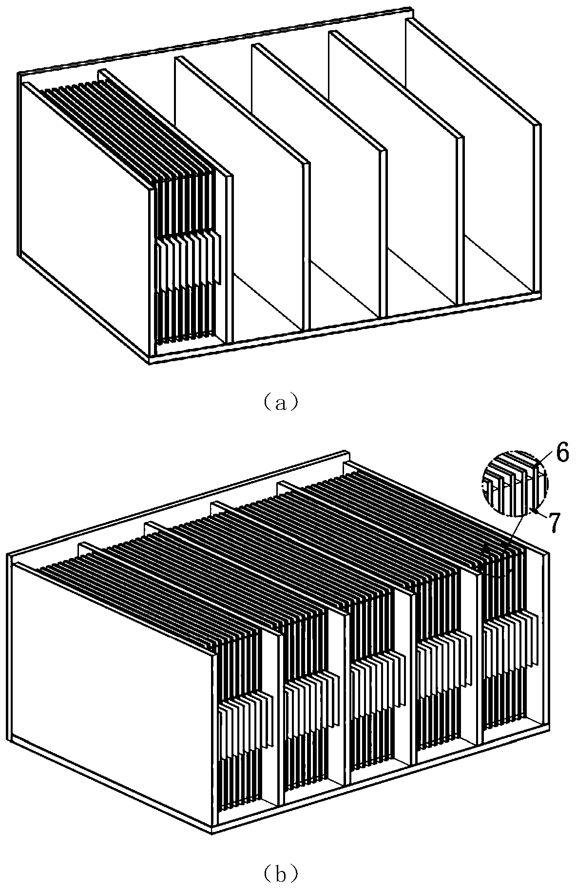 Power battery pack based on foamed aluminum material and pouch battery