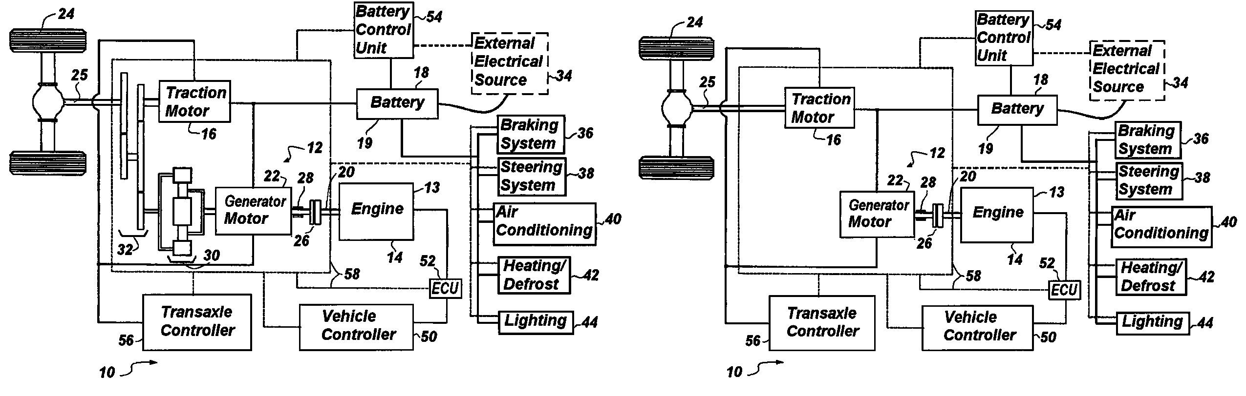 Self-learning control system for plug-in hybrid vehicles