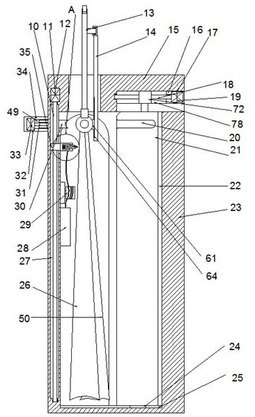 Automatic telescopic curtain with automatic ironing function