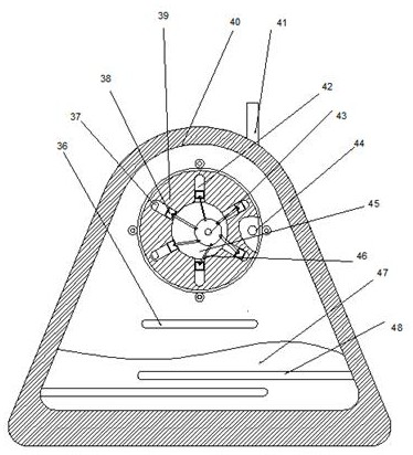 Automatic telescopic curtain with automatic ironing function