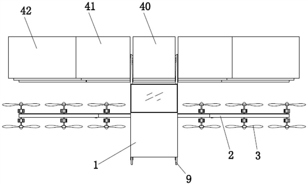 Co-rotating vertical take-off and landing membrane wing aircraft