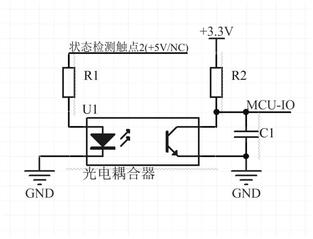 High-voltage grounding wire body mounting detection method