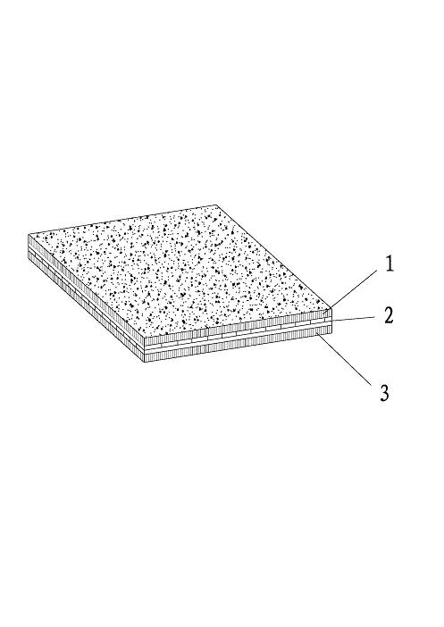 Glued bamboo board and preparation method thereof