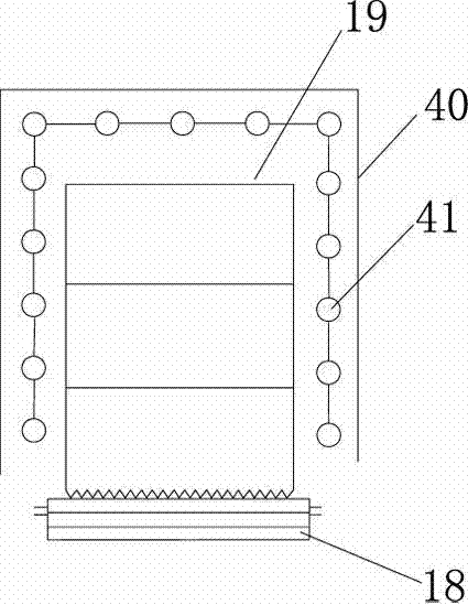 Method for breaking barrel to make barreled solidified waste oil go out