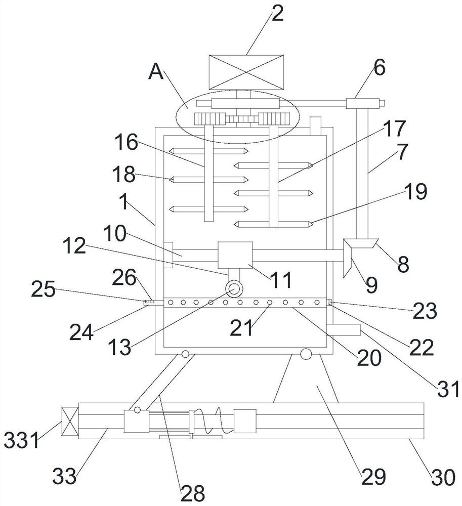 Automatic fluorosilicone rubber raw material grinder