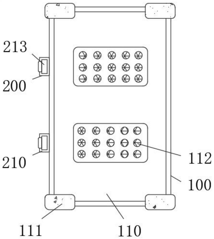 Self-closing insect prevention power distribution cabinet for communication base station