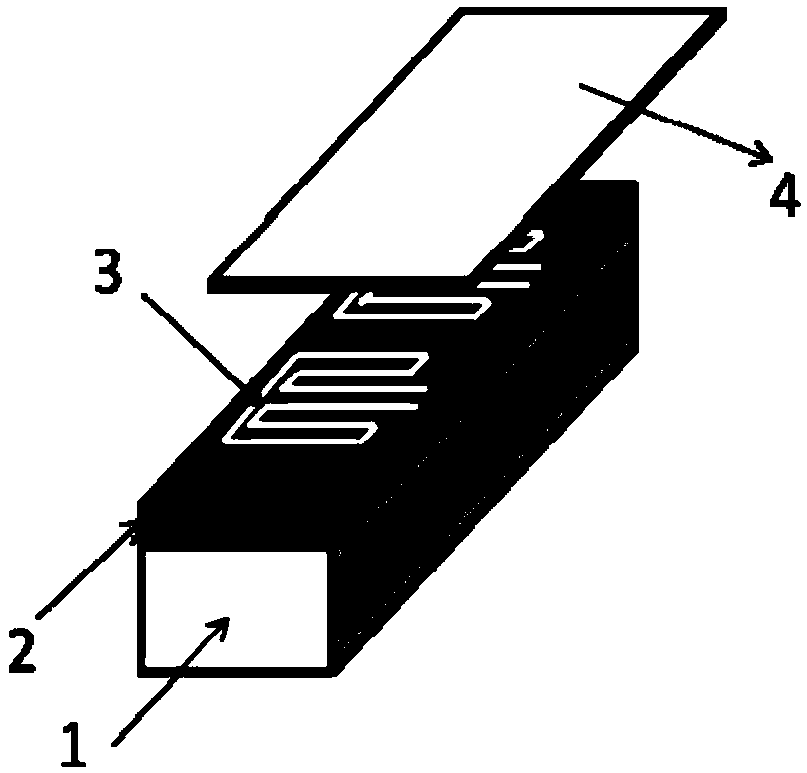 Metal electrode patch production method