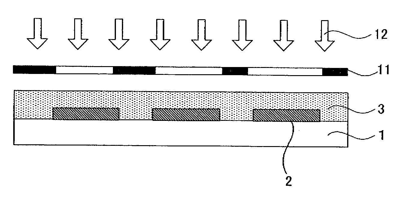 Substrate for organic electroluminescent element, and organic electroluminescent element