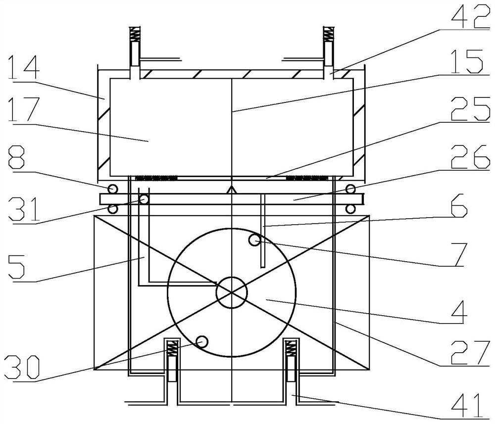 Frog-woodpecker combined silicon nitride double-cylinder bionic compressor