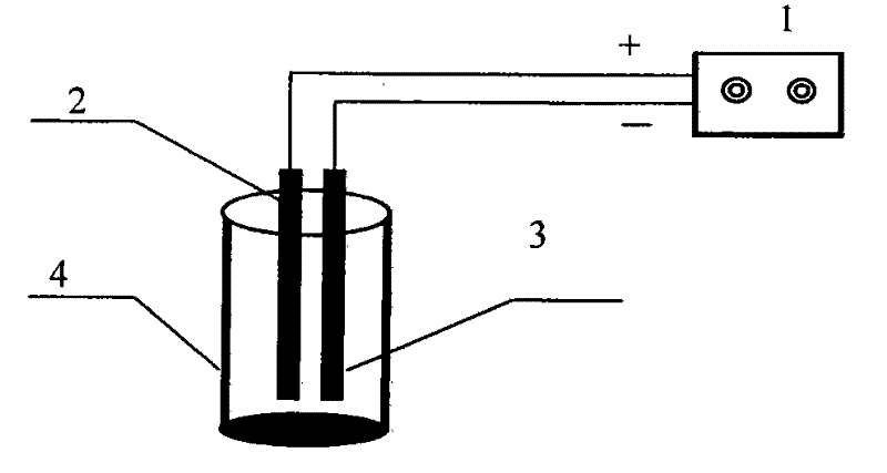 Electrochemical method for removing nitrate from drinking water source